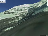 in superficie disegnonsulla neve